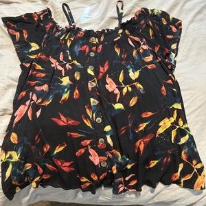 Torrid off the shoulder tshirt